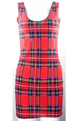 Ladies Tartan Dress